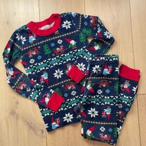 Hanna Andersson Kids Holiday Pajama Set - Size 6-7